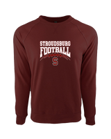 Stroudsburg HS Football Football - Crewneck Sweatshirt