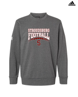 Stroudsburg HS Football Football - Mens Adidas Crewneck