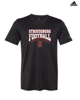 Stroudsburg HS Football Football - Mens Adidas Performance Shirt