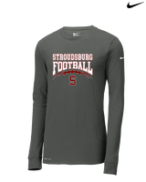 Stroudsburg HS Football Football - Mens Nike Longsleeve