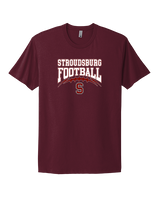 Stroudsburg HS Football Football - Mens Select Cotton T-Shirt