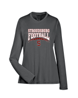 Stroudsburg HS Football Football - Womens Performance Longsleeve
