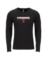 Stroudsburg HS Football Keen - Tri-Blend Long Sleeve