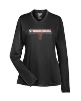 Stroudsburg HS Football Keen - Womens Performance Longsleeve