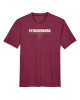 Stroudsburg HS Football Keen - Youth Performance Shirt