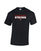 Stroudsburg HS Football Strong - Cotton T-Shirt