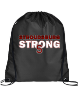 Stroudsburg HS Football Strong - Drawstring Bag