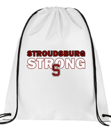 Stroudsburg HS Football Strong - Drawstring Bag