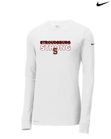 Stroudsburg HS Football Strong - Mens Nike Longsleeve