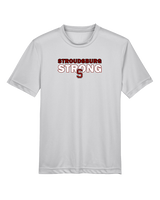 Stroudsburg HS Football Strong - Youth Performance Shirt