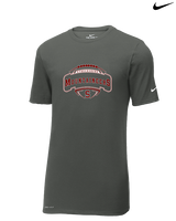 Stroudsburg HS Football Toss - Mens Nike Cotton Poly Tee