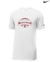 Stroudsburg HS Football Toss - Mens Nike Cotton Poly Tee
