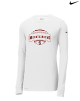 Stroudsburg HS Football Toss - Mens Nike Longsleeve