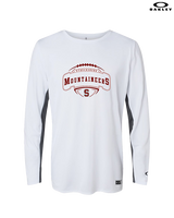 Stroudsburg HS Football Toss - Mens Oakley Longsleeve