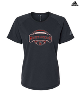 Stroudsburg HS Football Toss - Womens Adidas Performance Shirt
