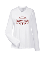 Stroudsburg HS Football Toss - Womens Performance Longsleeve