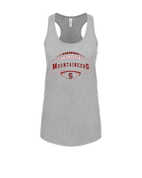 Stroudsburg HS Football Toss - Womens Tank Top