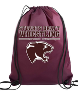 Stuarts Draft HS Wrestling C1 - Drawstring Bag