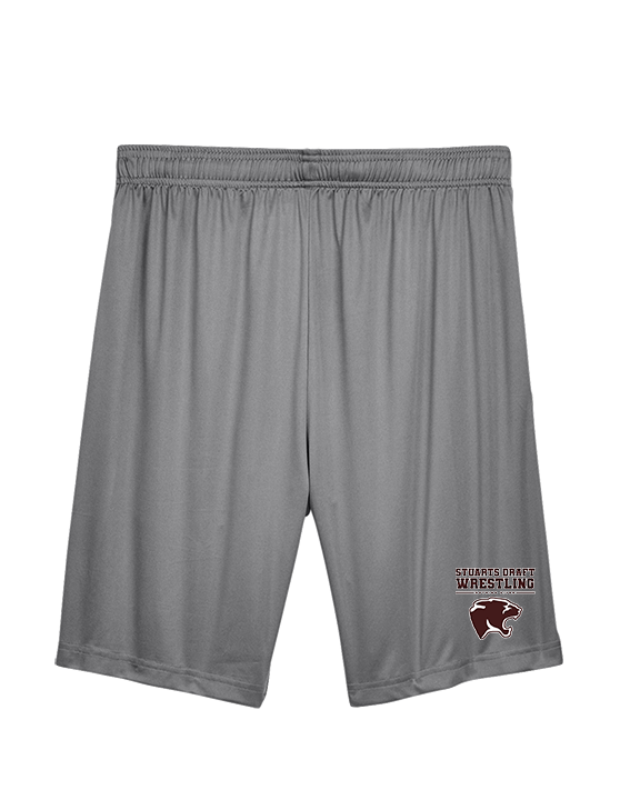 Stuarts Draft HS Wrestling C1 - Mens Training Shorts with Pockets