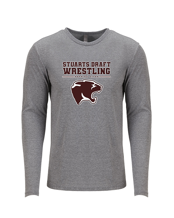 Stuarts Draft HS Wrestling C1 - Tri-Blend Long Sleeve