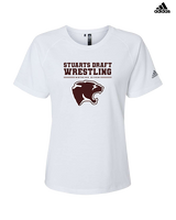 Stuarts Draft HS Wrestling C1 - Womens Adidas Performance Shirt