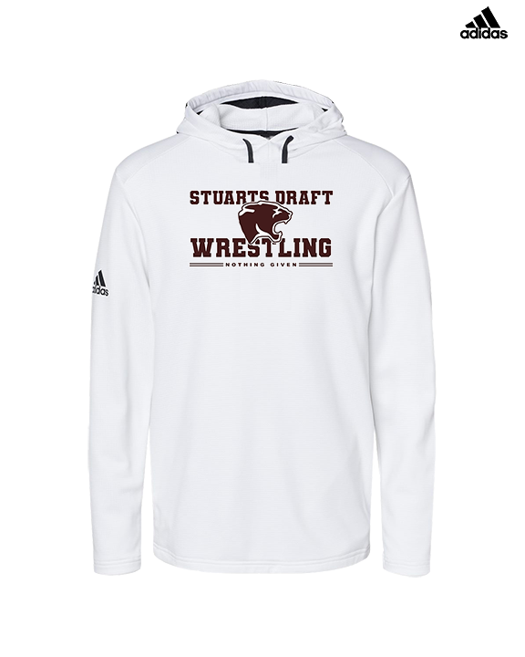 Stuarts Draft HS Wrestling C2 - Mens Adidas Hoodie