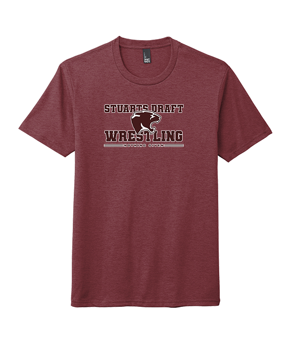 Stuarts Draft HS Wrestling C2 - Tri-Blend Shirt