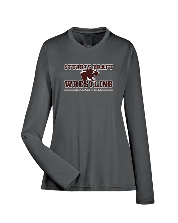 Stuarts Draft HS Wrestling C2 - Womens Performance Longsleeve