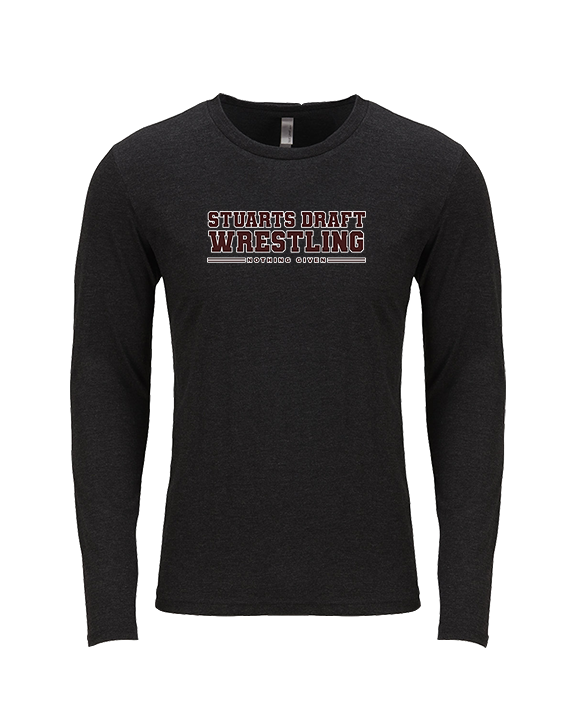 Stuarts Draft HS Wrestling C3 - Tri-Blend Long Sleeve