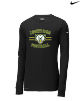Temecula Valley Pop Warner Football Curve - Mens Nike Longsleeve