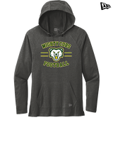 Temecula Valley Pop Warner Football Curve - New Era Tri-Blend Hoodie