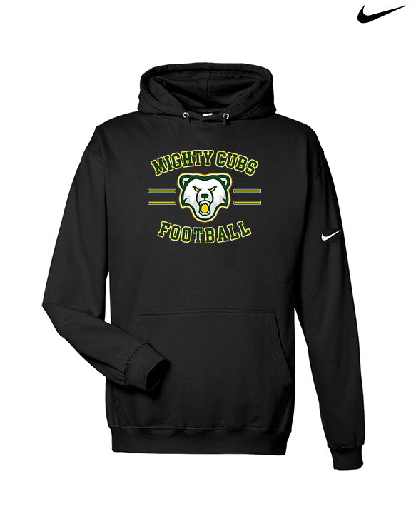 Temecula Valley Pop Warner Football Curve - Nike Club Fleece Hoodie