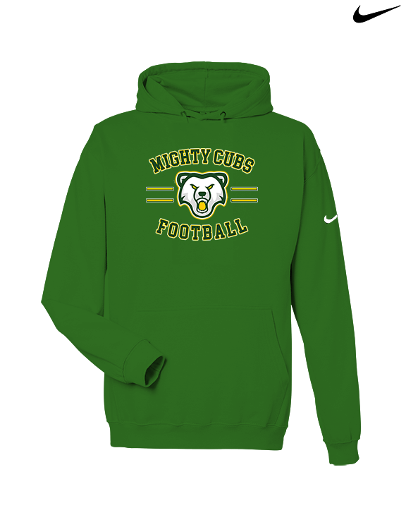 Temecula Valley Pop Warner Football Curve - Nike Club Fleece Hoodie