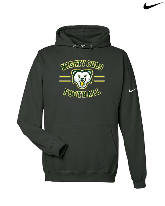 Temecula Valley Pop Warner Football Curve - Nike Club Fleece Hoodie