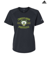 Temecula Valley Pop Warner Football Curve - Womens Adidas Performance Shirt