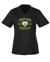 Temecula Valley Pop Warner Football Curve - Womens Performance Shirt