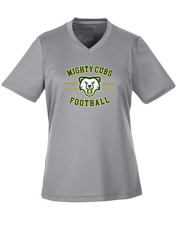 Temecula Valley Pop Warner Football Curve - Womens Performance Shirt