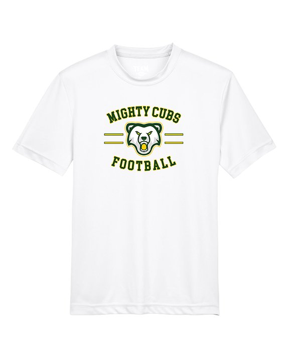 Temecula Valley Pop Warner Football Curve - Youth Performance Shirt