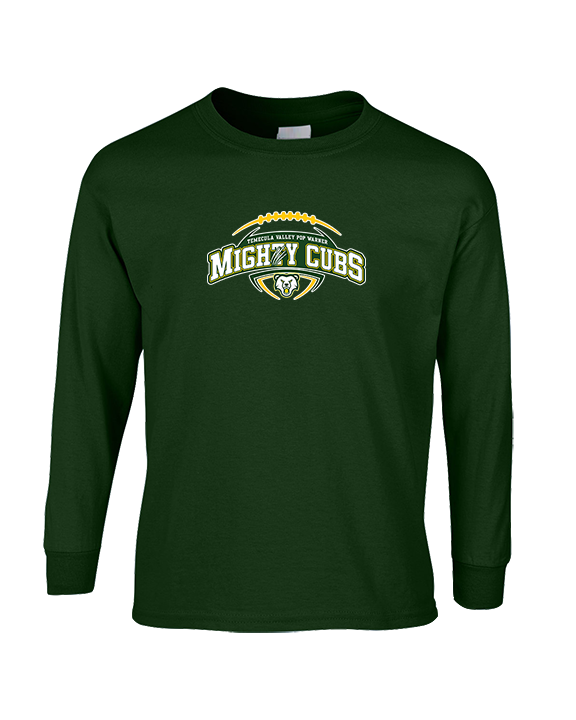 Temecula Valley Pop Warner Football Toss - Cotton Longsleeve