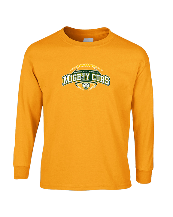 Temecula Valley Pop Warner Football Toss - Cotton Longsleeve