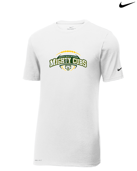 Temecula Valley Pop Warner Football Toss - Mens Nike Cotton Poly Tee