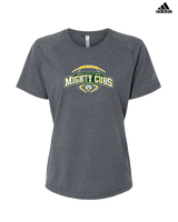 Temecula Valley Pop Warner Football Toss - Womens Adidas Performance Shirt