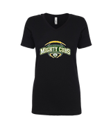 Temecula Valley Pop Warner Football Toss - Womens Vneck