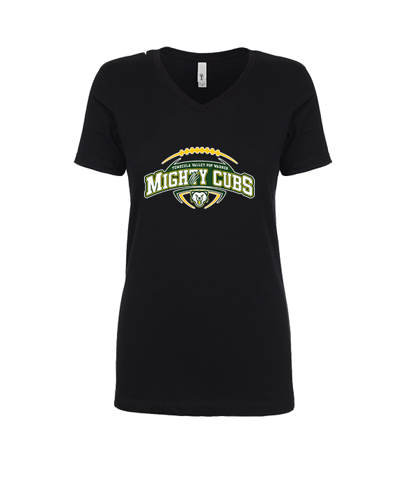 Temecula Valley Pop Warner Football Toss - Womens Vneck