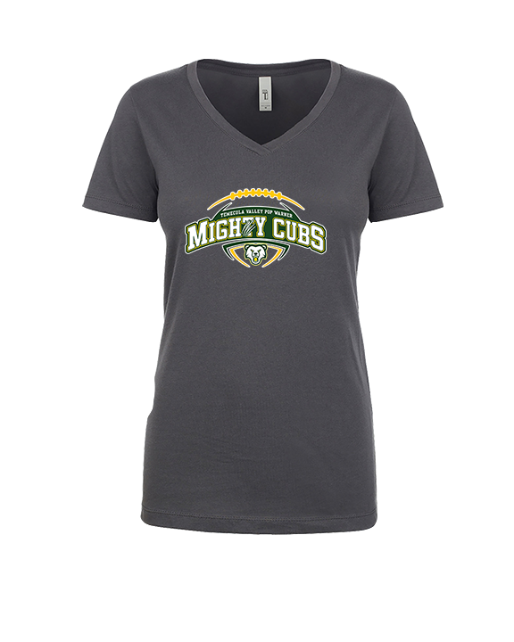Temecula Valley Pop Warner Football Toss - Womens Vneck