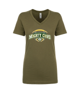 Temecula Valley Pop Warner Football Toss - Womens Vneck