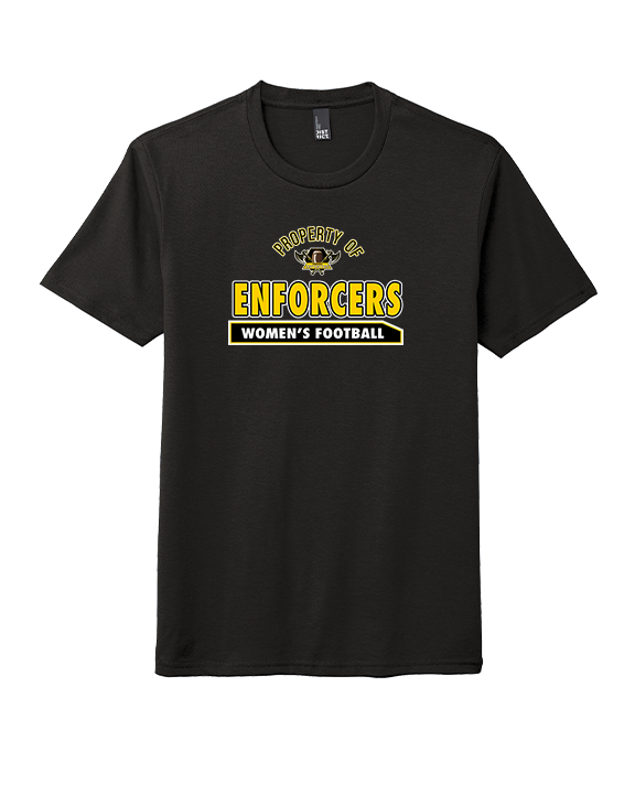 Tennessee Enforcers Womens Football Property - Tri-Blend Shirt