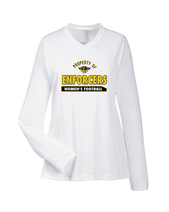 Tennessee Enforcers Womens Football Property - Womens Performance Longsleeve