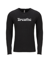 The Grateful Yoga Breathe - Tri-Blend Long Sleeve