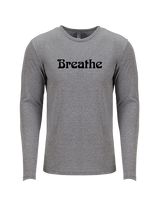The Grateful Yoga Breathe - Tri-Blend Long Sleeve